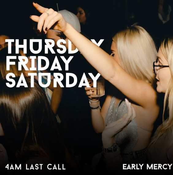 Early Mercy Friday & Saturdays